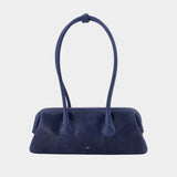 Boat Wide Mini Shoulder Bag - Osoi - Leather - Blue