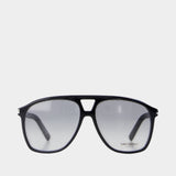 Sl 596 Dune Sunglasses - Saint Laurent - Acetate - Black