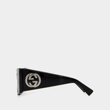 Gg1842s Sunglasses - Gucci - Acetate - Black