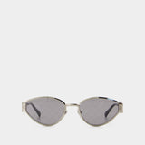 Gg1853s Sunglasses - Gucci - Metal - Silver
