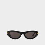 Bv1368s Sunglasses - Bottega Veneta - Acetate - Black