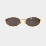 Bv1386s Sunglasses - Bottega Veneta - Metal - Gold