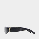 Sl M152 Sunglasses - Saint Laurent - Acetate - Black