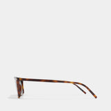 Sl 890 Betty Thin Sunglasses - Saint Laurent - Acetate - Brown