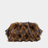 Cloud 91 Medium Clutch - Zimmermann - Leather - Brown