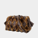 Cloud 91 Medium Clutch - Zimmermann - Leather - Brown