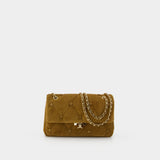Bunny Knot Small Shoulder Bag - Tory Burch - Leather - Brown
