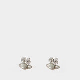 Boucles D'oreilles Gaby - Vivienne Westwood - Metal - White