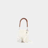 Crystal Chain Mini Bag - SELF PORTRAIT - Synthetic - Ivory