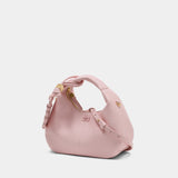 Hobo Mini Grained - Ganni - Synthetic - Pink
