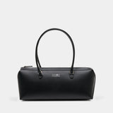 New Bauletto J Large Shoulder Bag - MM6 Maison Margiela - Leather - Black