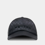 Skull Repeat Cap - Alexander McQueen - Synthetic - Black