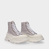 Tread Slick Sneakers 白灰拼色高帮帆布橡胶厚底鞋