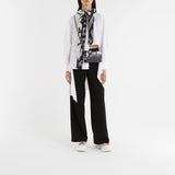 Tread Slick Sneakers白粉拼色橡胶厚底鞋