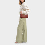 manu atelier马努女包 Cylinder 手工链条斜挎牛皮圆筒包