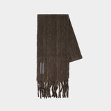 Estate Scarf - OUR LEGACY - Wool - Brown