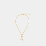 The Pony Charm Necklace - Marc Jacobs - Brass - Gold