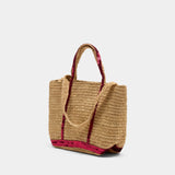 S Shopper Bag - Vanessa Bruno - Raffia - Multicolor