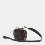Camero Clip Shoulder Bag - Acne Studios - Leather - Brown