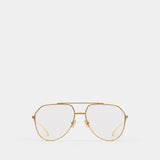 Bv1465s Sunglasses - Bottega Veneta - Metal - Gold