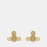 Kitty Earrings - Vivienne Westwood - Metal - Gold