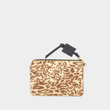 Zip Pouch - Isabel Marant - Leather - Brown