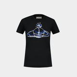 Orb Peru T-Shirt - Vivienne Westwood - Cotton - Black