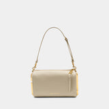 The Snapshot Shoulder Bag - Marc Jacobs - Leather - Beige