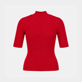 Reedition Ss Knitwear - Courreges - Synthetic - Red