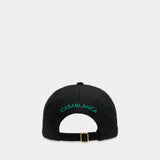 Hotel Emblem Cap - Casablanca - Cotton - Black