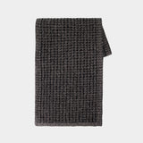 Big Square Scarf - OFFICINE GENERALE - Wool - Black