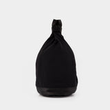 Hakama Tuck Backpack - YOHJI YAMAMOTO - Synthetic - Black