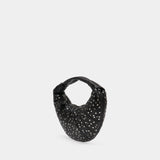 Mini Fortune Croissant Bi Galva Bag - Lemaire - Leather - Dark Brown