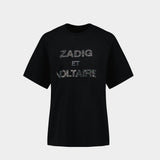 Tedda T-Shirt - Zadig & Voltaire - Cotton - Multicolor