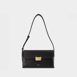 Simone Small Shoulder Bag - A.P.C. - Leather - Black