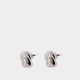 Knot Earrings - SELF PORTRAIT - Metal - Silver