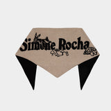 Daisy Scarf- Simone Rocha - Wool - Beige