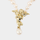 Putti Large Pearl Necklace - Vivienne Westwood - Metal - Gold