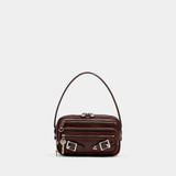 Camero Party Belts Shoulder Bag - Acne Studios - Leather - Brown