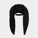 Teddy Rabbit Cap - Charles Jeffrey Loverboy - Synthetic - Black