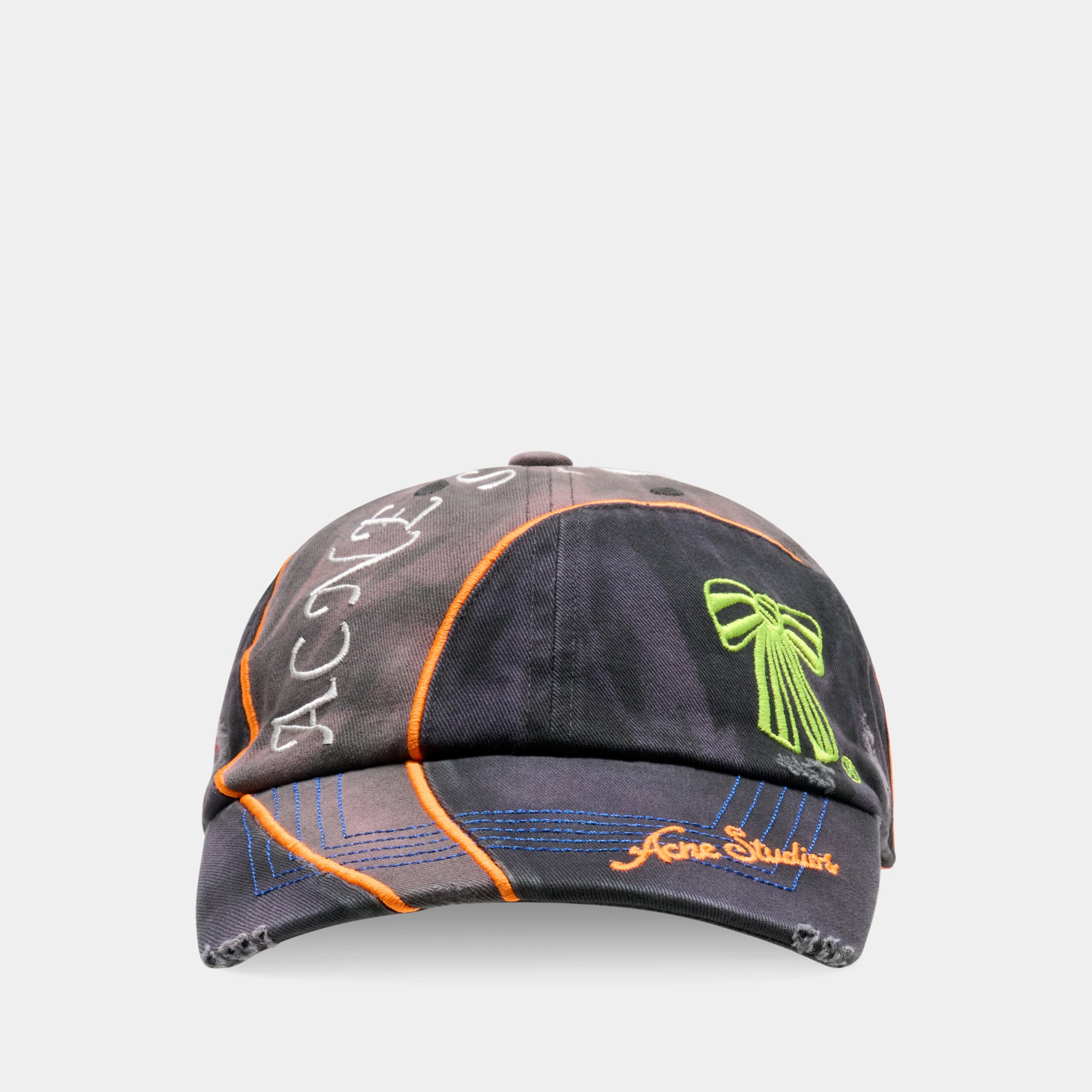 Cap - Acne Studios - Cotton - Black