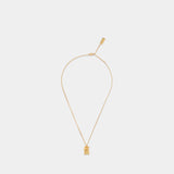 Delicate Daisy Necklace - Marc Jacobs - Brass - Gold
