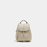 Ll Mini Backpack - Burberry - Synthetic - White