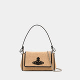 Hazel Medium Purse - Vivienne Westwood - Cotton - Beige