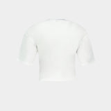 Tee T-Shirt - Rabanne - Cotton - White