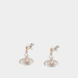 New Petite Orb Earrings - Vivienne Westwood - Metal - Silver