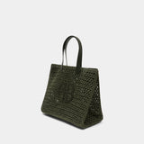 Large Rio Shopper Bag - ANINE BING - Cotton - Green