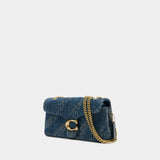 Tabby 26 Shoulder Bag - Coach - Cotton - Blue