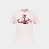 Orb T-Shirt - Vivienne Westwood - Cotton - Pink