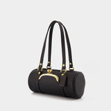 The Originals Kisslock Barrel 28 Shoulder Bag - Coach - Leather - Black